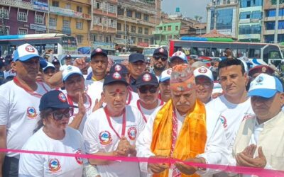 पनौती–नमोवुद्ध शान्ति पदयात्रा