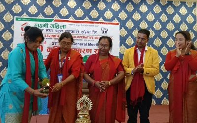 बार्षिक ४२ वटा कार्यक्रमको कार्ययोजना पास गर्दै लक्ष्मी महिला साकोसले सम्पन्न गर्यो २७ औ बार्षिक साधारण सभा